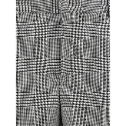 Dolce & Gabbana Multicolor Wool Pants Dolce & Gabbana