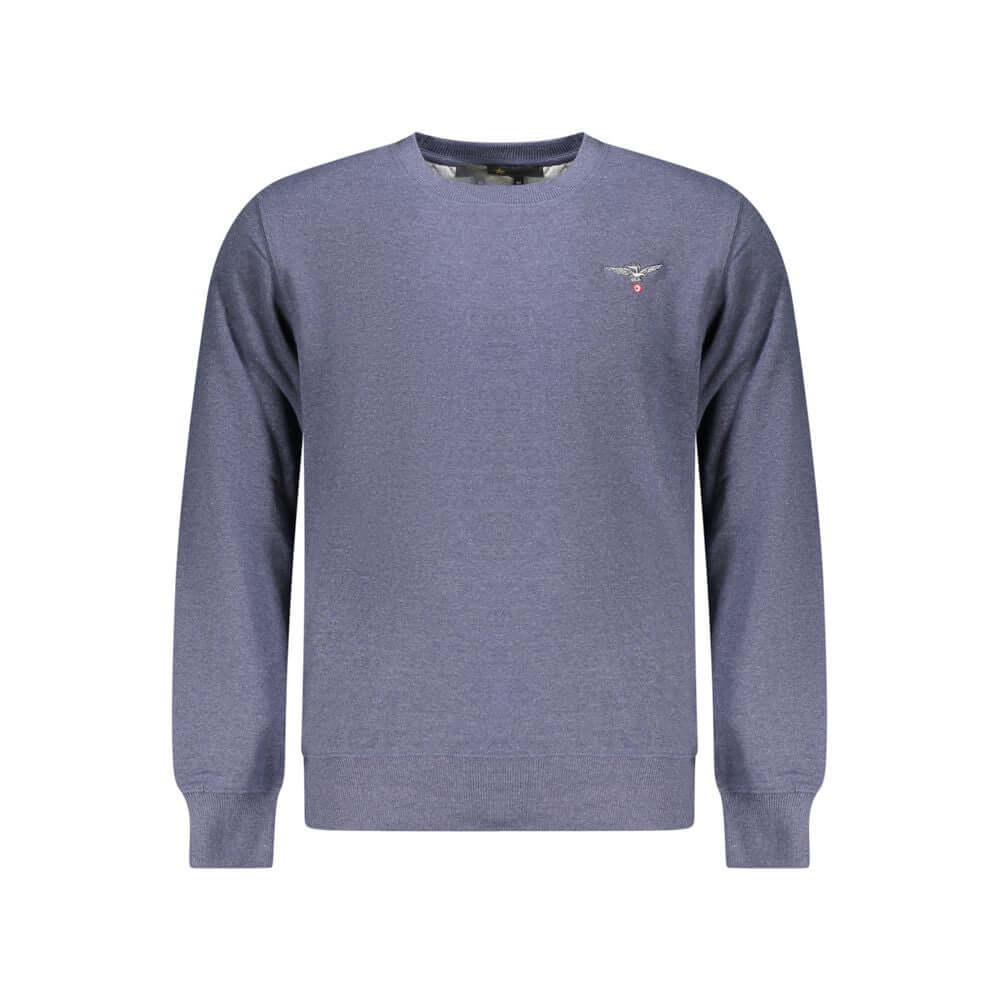 Accademia Militare Blue Cotton Sweatshirt