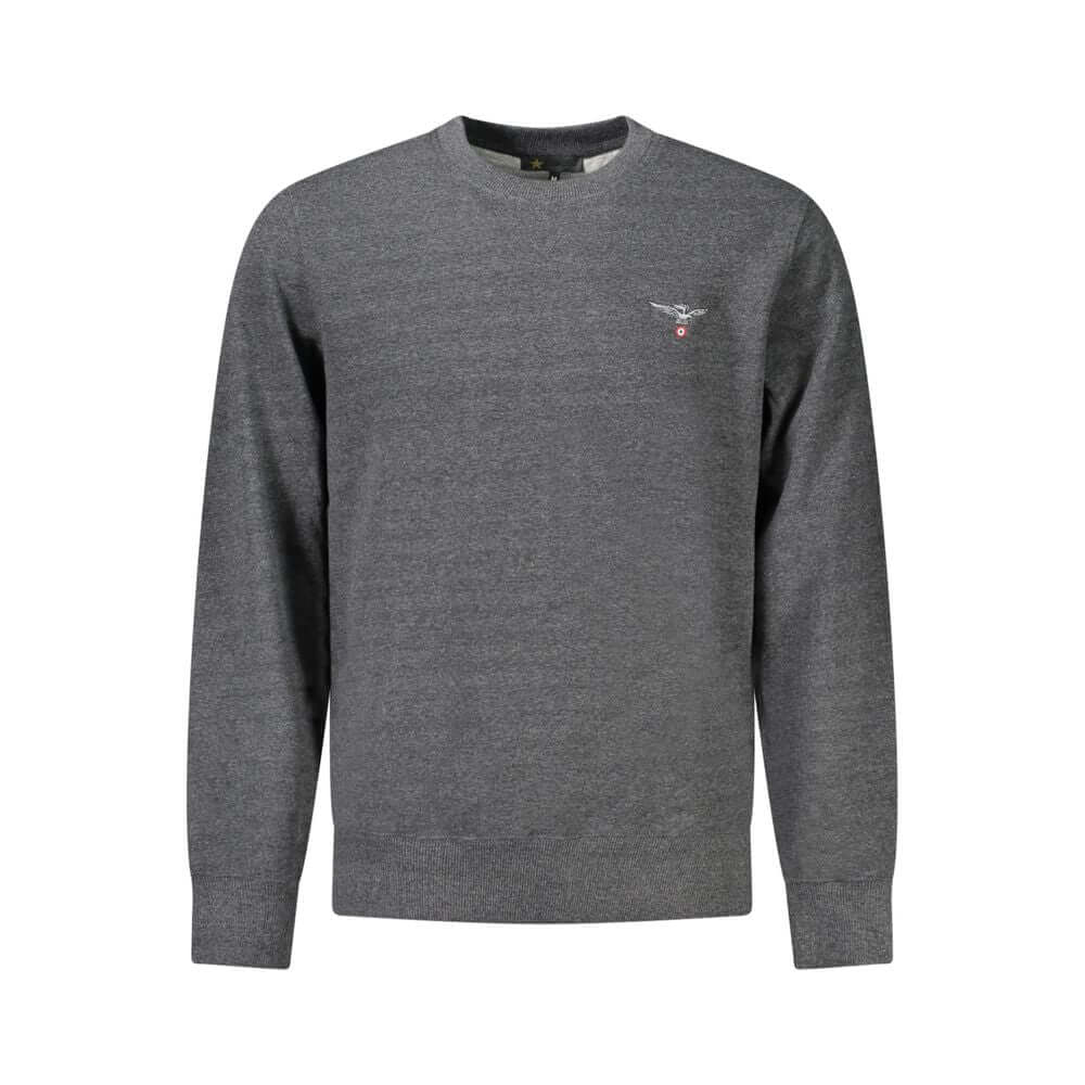 Accademia Militare Gray Cotton Sweatshirt