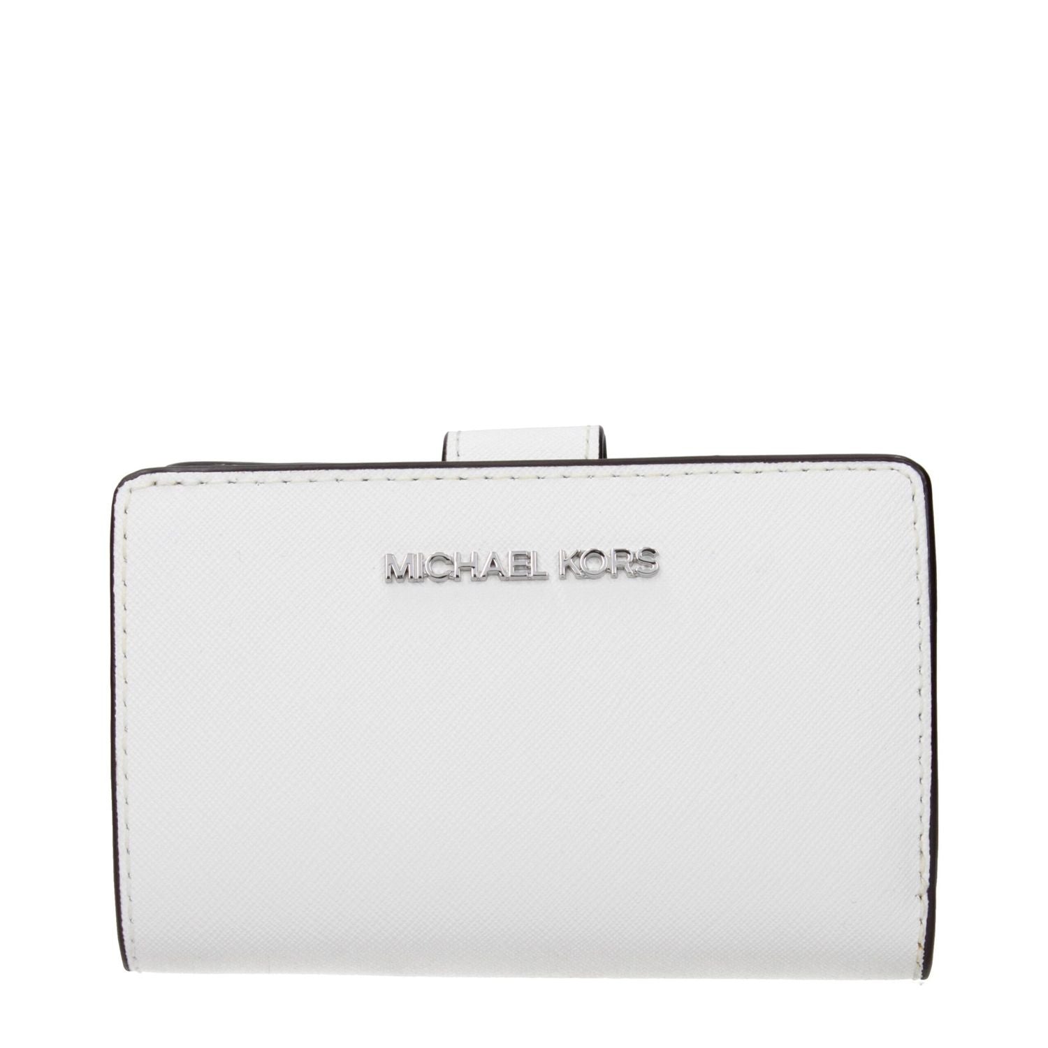 Michael Kors White Leather Wallet