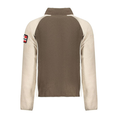 Norway 1963 Brown Polyester Men Sweater