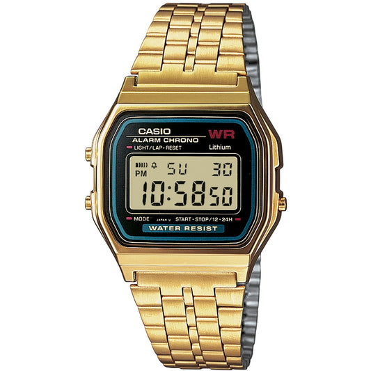 CASIO VINTAGE Mod. ICONIC. GOLD - BLACK A159WGEA-1EF