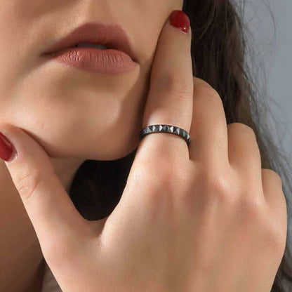 AN JEWELS JEWELRY Mod. AR.R1NS06BK-7 AN JEWELS