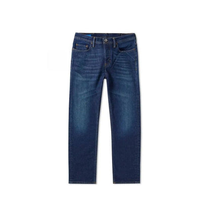 Alt Tag: Acne Studios Blue Cotton Skinny Jeans with belt loops, five pockets, and button closure, made in Italy for men.