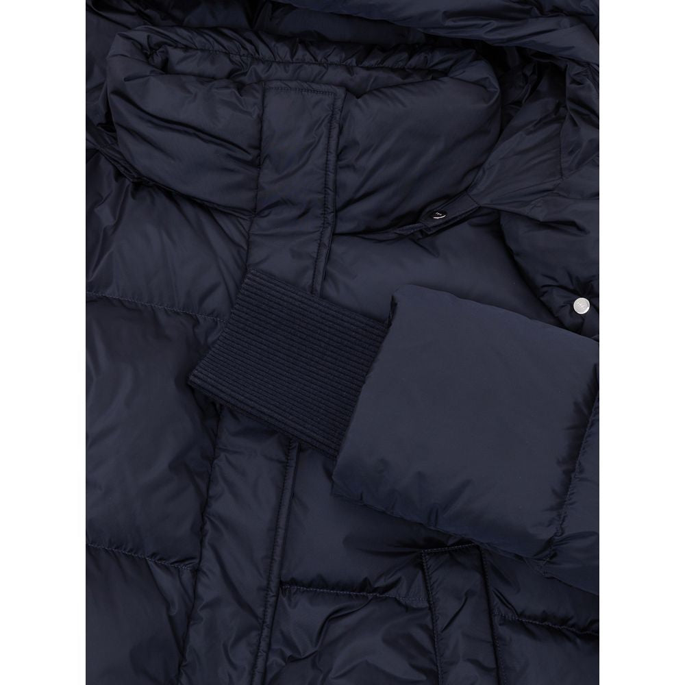 Add Blue Polyamide Jackets And Coat