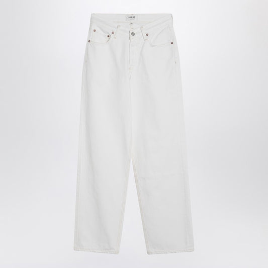 AGOLDE White jeans in regenerated denim LDin,Spring - Summer 2025,Women,Women > Clothing,Women > Clothing > Jeans,Yes Eu Agolde A2081183/Q_AGOLD-MSHAK_311