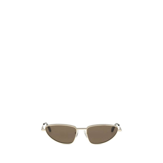Alexander McQueen Gold Metal Sunglasses