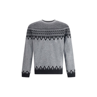 Alexander McQueen Gray Wool Sweatshirt
