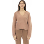 Alpha Studio Sweaters Sweaters Alpha Studio Rosy Brown