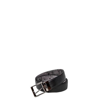 Alviero Martini Prima Classe Black Leather Regular Belt Alviero Martini Prima Classe