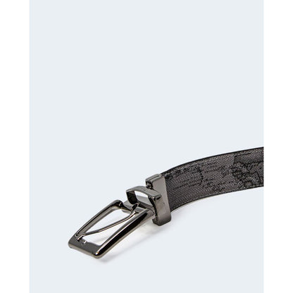 Alviero Martini Prima Classe Black Leather Regular Belt Alviero Martini Prima Classe