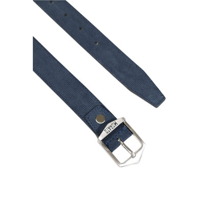 Antony Morato Blue Leather Regular Belt