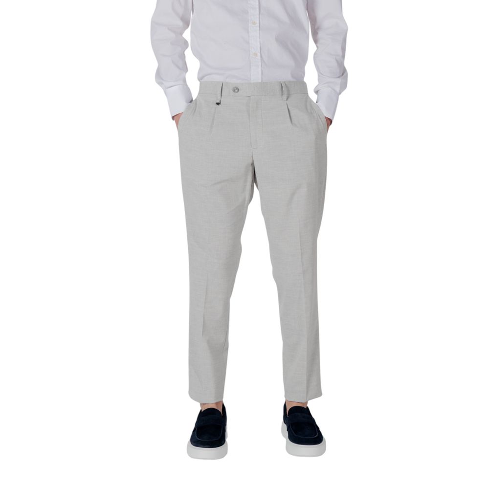 Antony Morato Gray Polyester Dress Pants Antony Morato