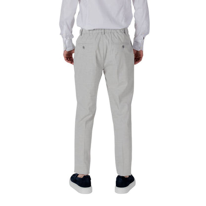Antony Morato Gray Polyester Dress Pants Antony Morato