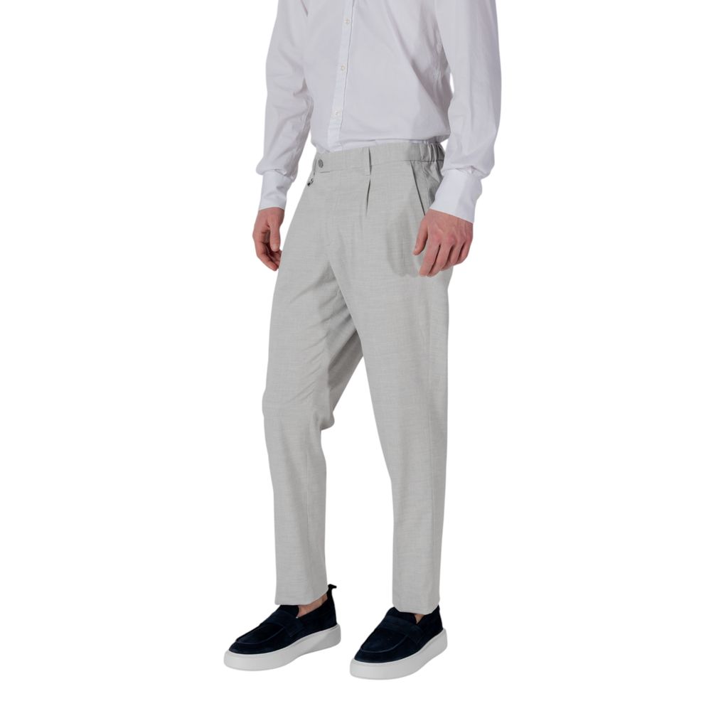 Antony Morato Gray Polyester Dress Pants Antony Morato