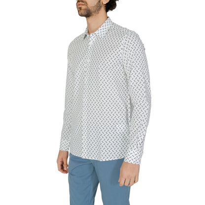 Antony Morato White Viscose Shirt Antony Morato