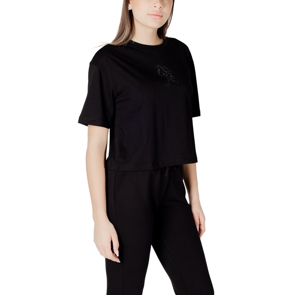 Armani Exchange Black Cotton Sportswear