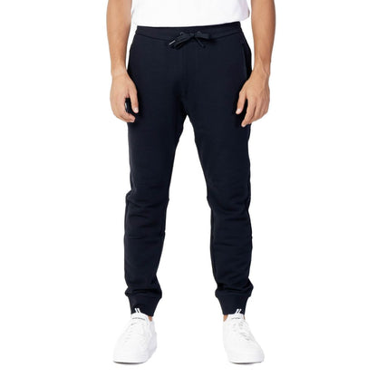 Armani Exchange Blue Cotton Joggers (Workout Pants) Armani Exchange