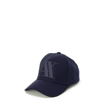 Armani Exchange Blue Polyester Cap (Baseball Hat) Armani Exchange