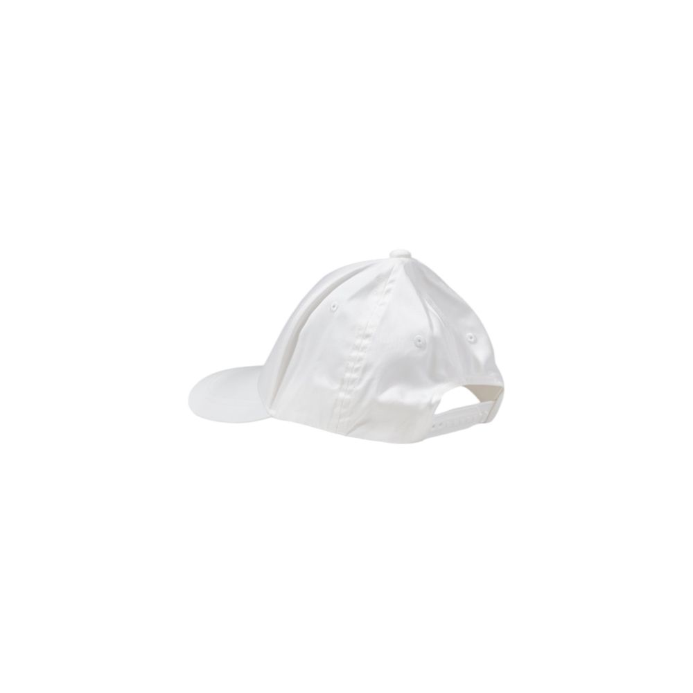 Armani Exchange White Cotton Cap (Baseball Hat)