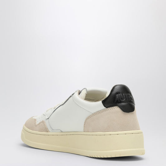 AUTRY Medalist sneakers in white/black leather high_inventory,LDin,Spring - Summer 2025,Women,Women > Shoes,Women > Shoes > Sneakers,Yes Eu Autry AULWLS21/Q_AUTRY-LS21_500