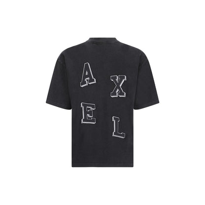 Axel Arigato Gray Cotton T-Shirt