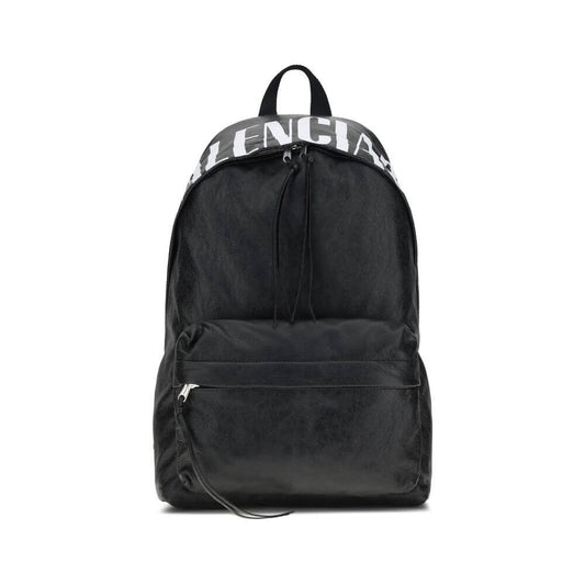Balenciaga Black Lamb Ovis Aries Aries Backpack