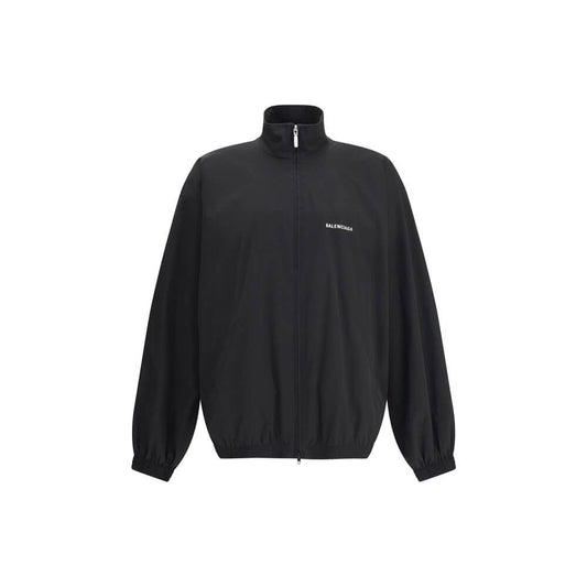 Balenciaga Black Polyester Shell Jacket