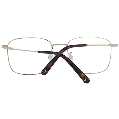 Bally Gold Metal Glasses (Frames) Bally