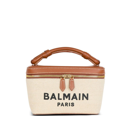 Balmain B-Army canvas vanity case Shoulder