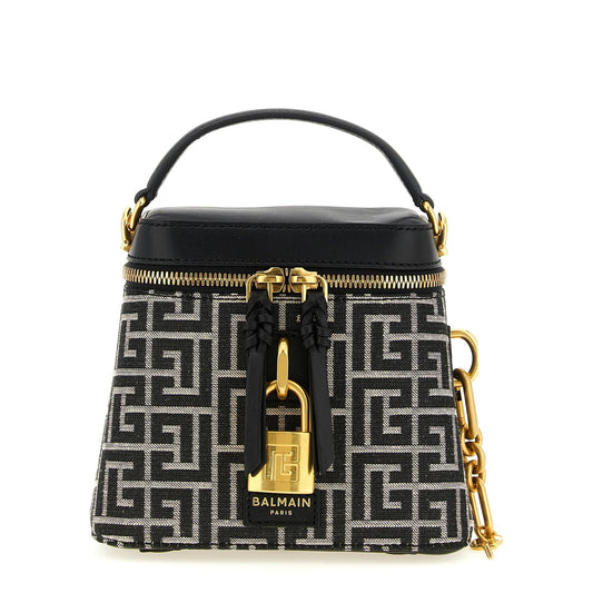 Balmain Bicolor Polyester Handbag