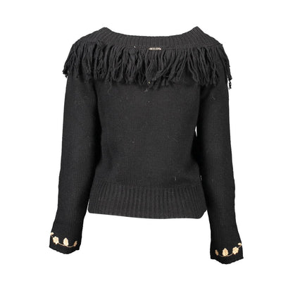 Blugirl Black Viscose Women Sweater Blugirl