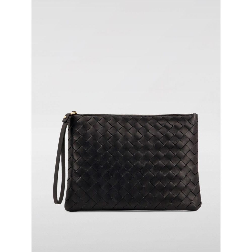 Bottega Veneta Black Leather Handbag Bottega Veneta