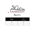 Size chart and illustration for Bottega Veneta Green Cotton Slipper showing dimensions in cm