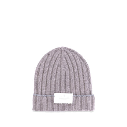 Brunello Cucinelli Beige Cashmere Beanie Brunello Cucinelli