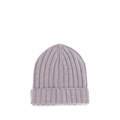 Brunello Cucinelli Beige Cashmere Beanie Brunello Cucinelli
