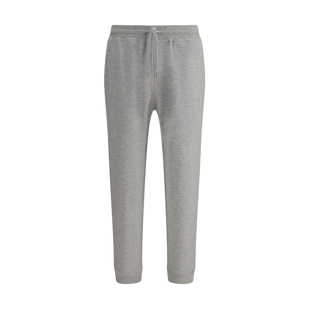 Brunello Cucinelli Gray Cotton Joggers (Workout Pants) Brunello Cucinelli
