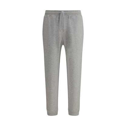 Brunello Cucinelli Gray Cotton Joggers (Workout Pants) Brunello Cucinelli