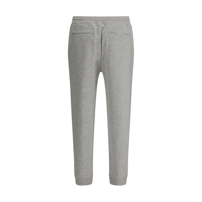 Brunello Cucinelli Gray Cotton Joggers (Workout Pants) Brunello Cucinelli