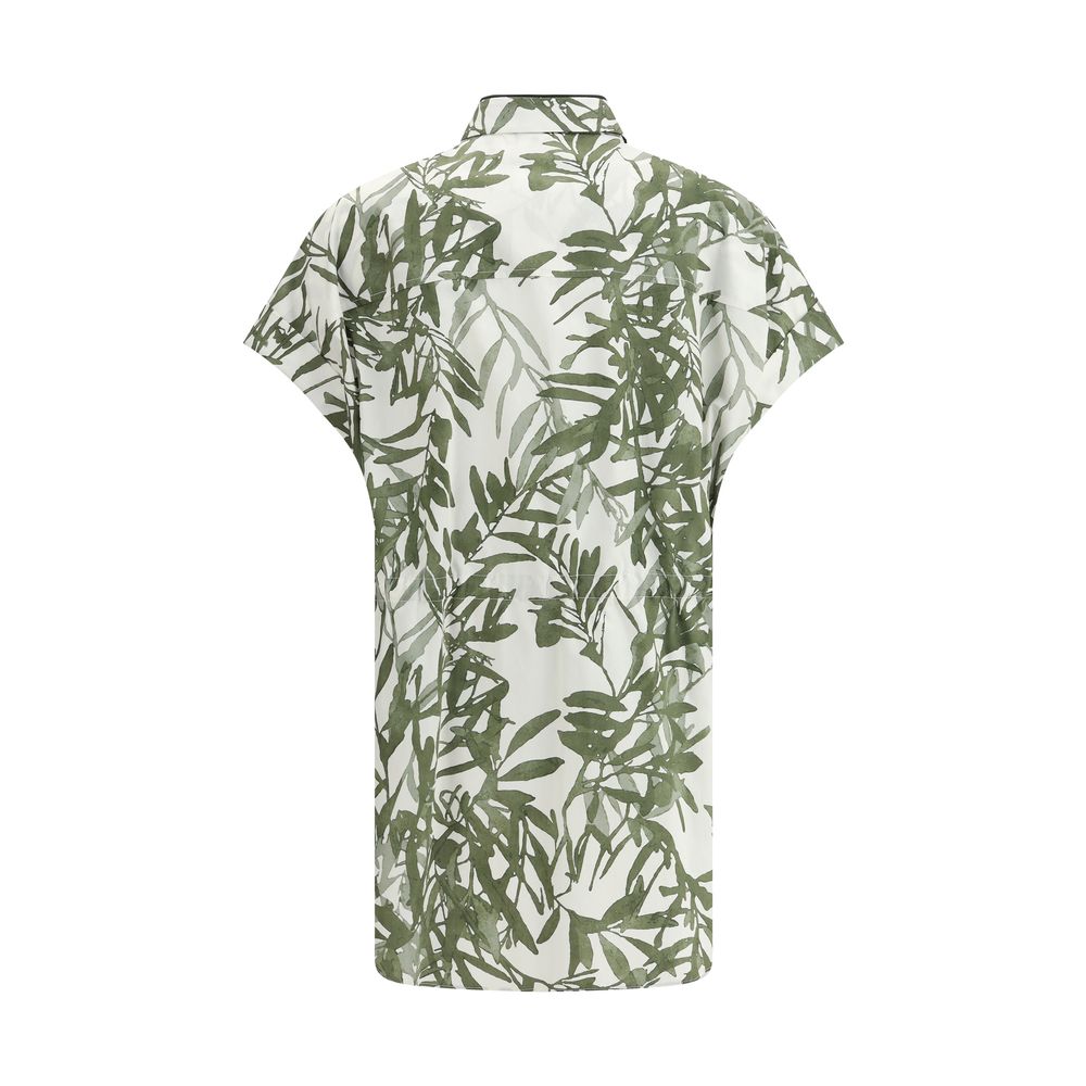 Brunello Cucinelli Multicolor Cotton Pattern Shirt Brunello Cucinelli