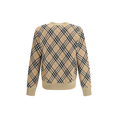 Burberry Beige Wool Cardigan