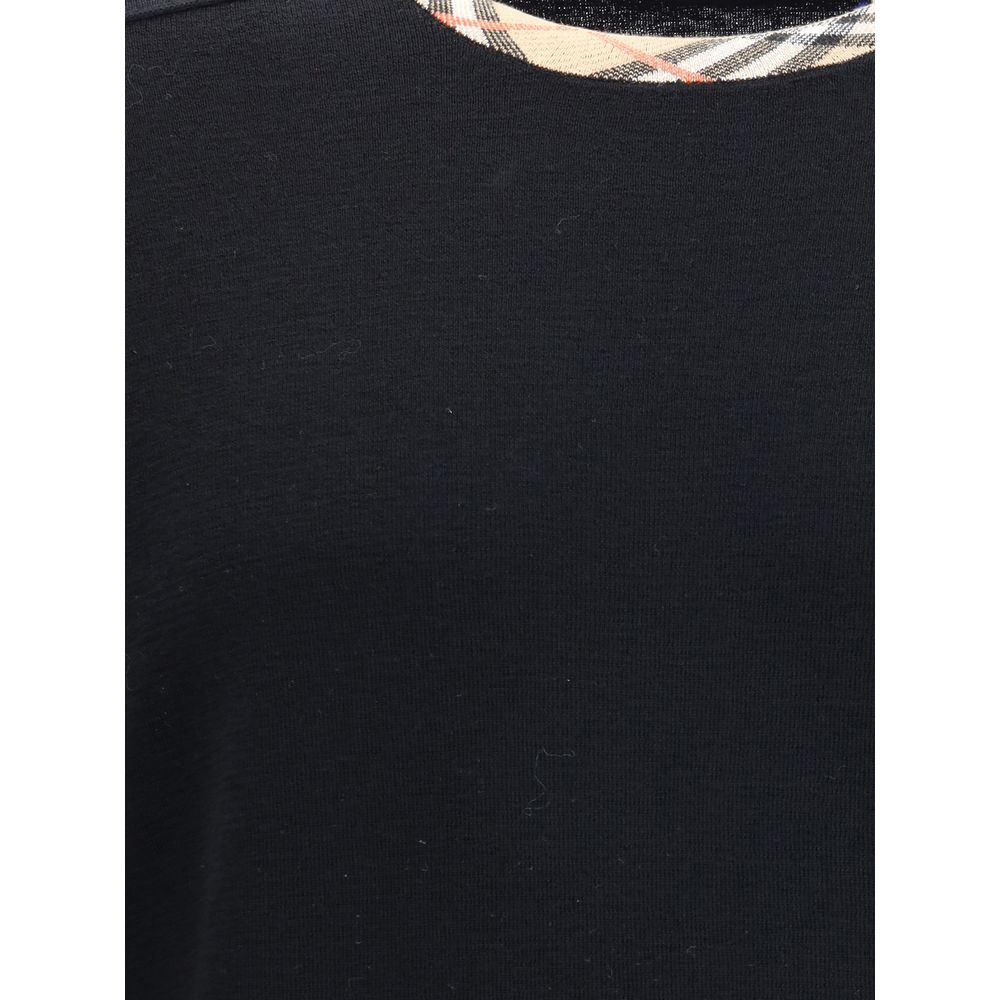 Burberry Black Wool Sweatshirt