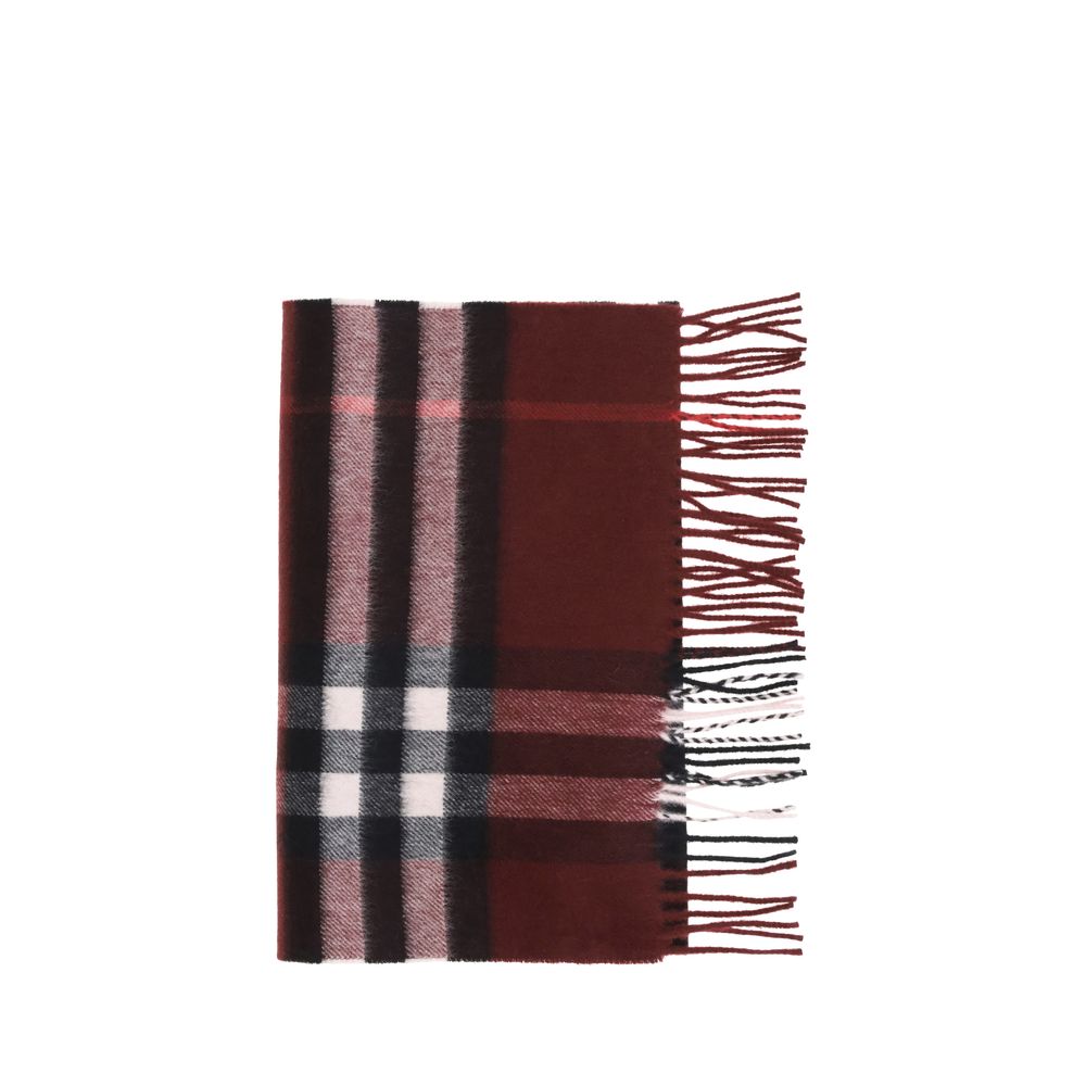 Burberry Red Cashmere Scarf