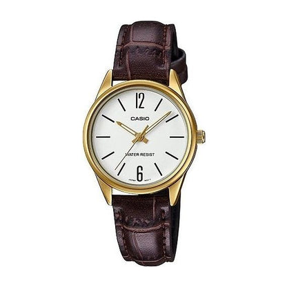 CASIO COLLECTION Mod. 3H LADY LEATHER - WHITE WATCHES