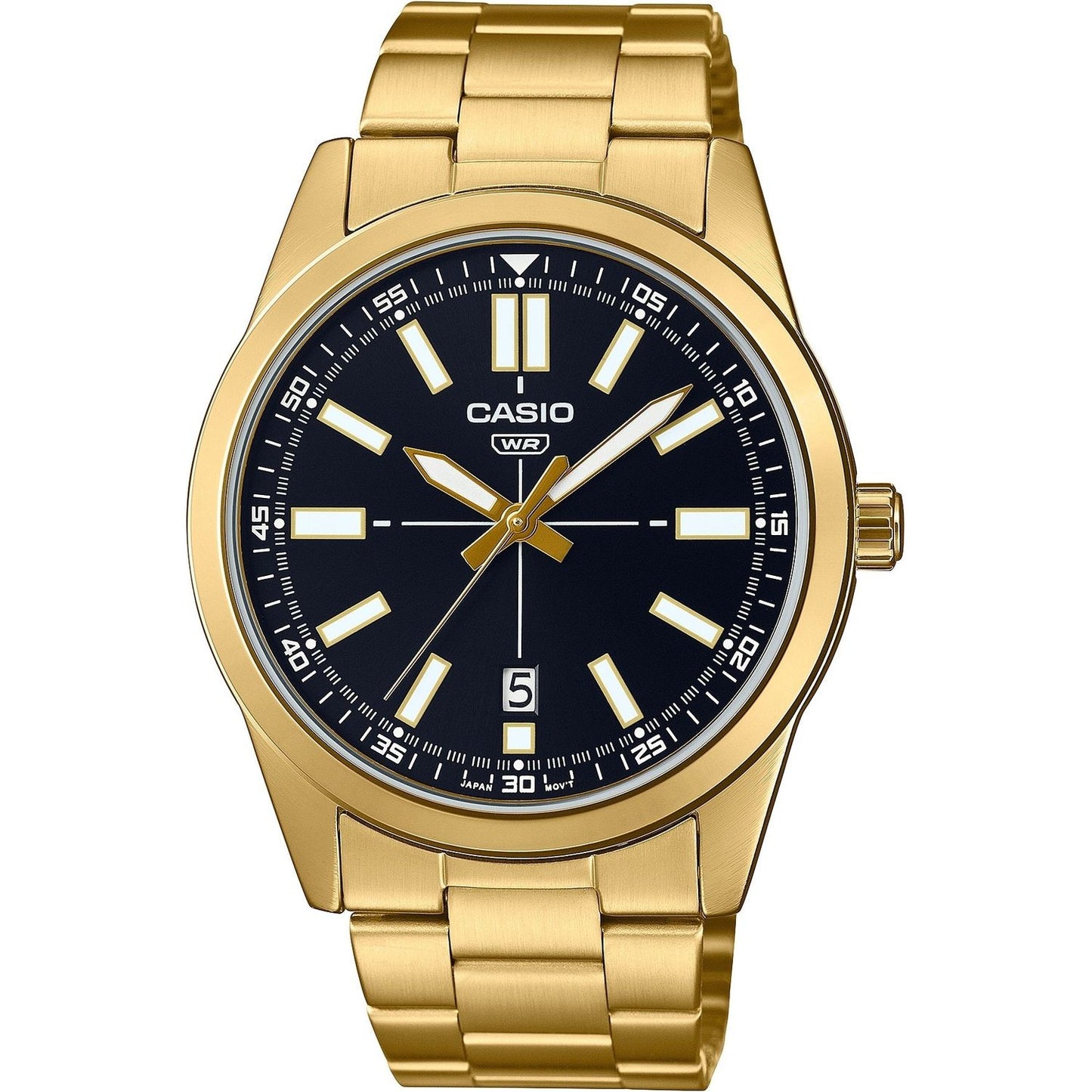 CASIO COLLECTION Mod. CASUAL DATE GOLD SERIE - BLACK CASIO COLLECTION & VINTAGE