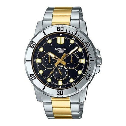 CASIO COLLECTION Mod. DIVER MULTIFUCTION STEEL&GOLD - BLACK CASIO COLLECTION & VINTAGE