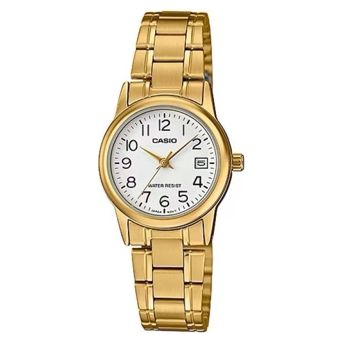 CASIO COLLECTION Mod. LADY DATE. GOLD - WHITE CASIO COLLECTION & VINTAGE