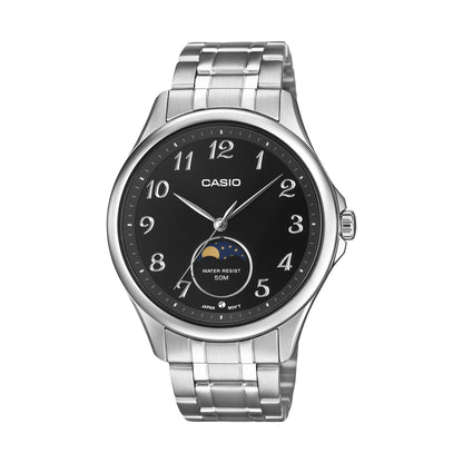 CASIO COLLECTION Mod. MOONPHASES - SILVER CASIO COLLECTION & VINTAGE