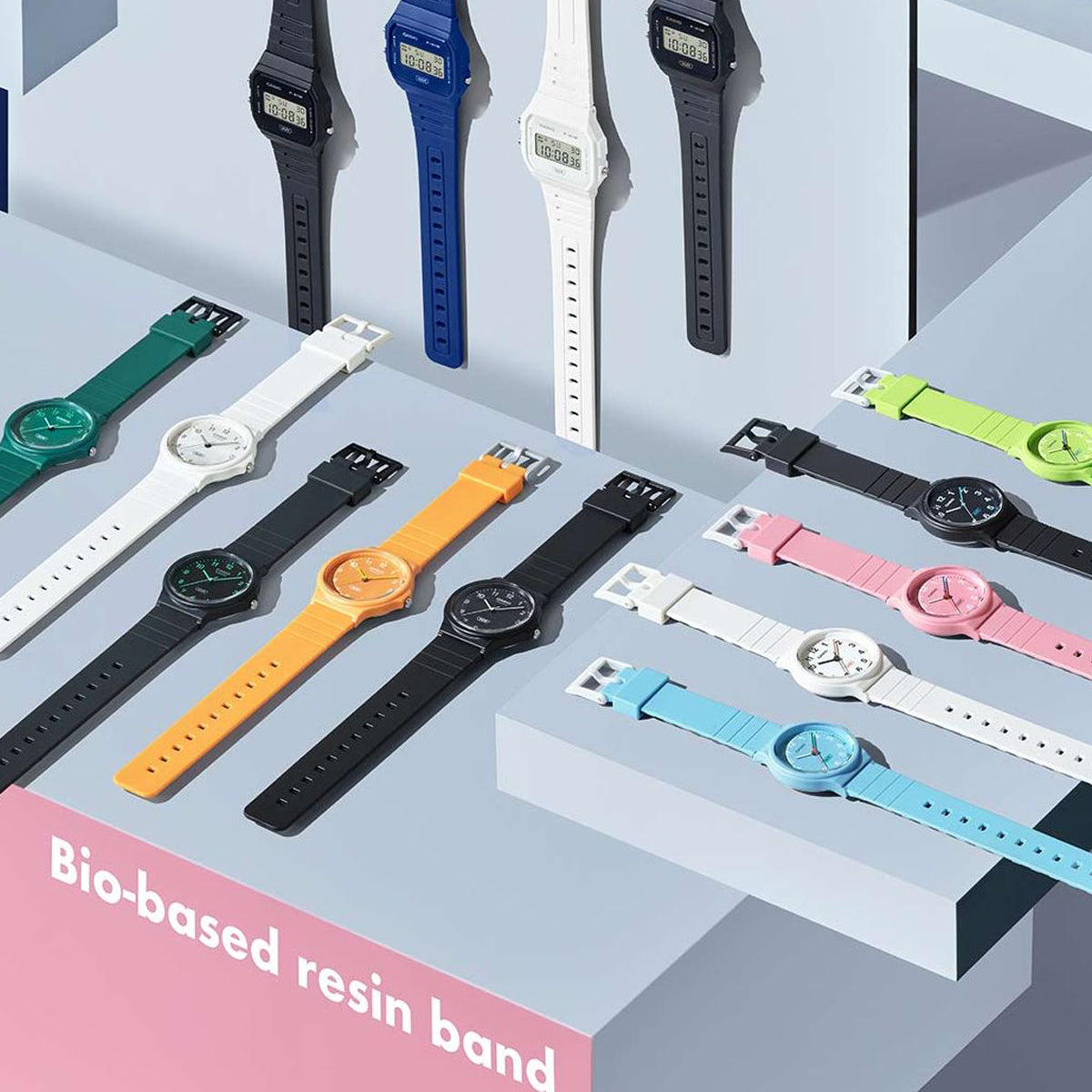 CASIO COLLECTION SERIE POP - WHITE CASIO COLLECTION & VINTAGE