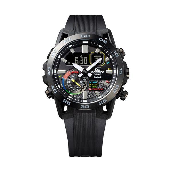 CASIO EDIFICE Mod. RACING MULTI COLOR SERIE ECB-40MP-1AEF